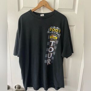 Black 2007 NASCAR Nextel Cup Series Tour Graphic T-Shirt